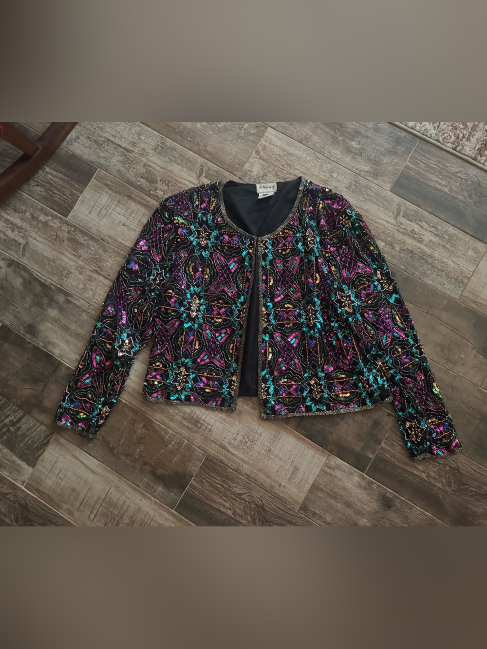 Vintage Stenay sequinned  jacket
